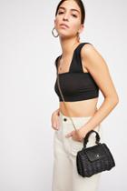 Mini Wicker Crossbody Bag By Free People